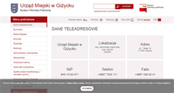 Desktop Screenshot of bip.gizycko.pl