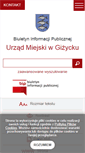 Mobile Screenshot of bip.gizycko.pl