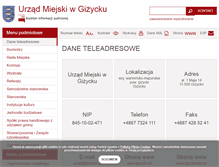 Tablet Screenshot of bip.gizycko.pl